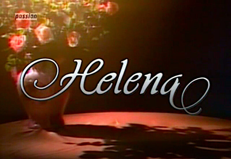 Logotipo da novela Helena - TV Manchete
